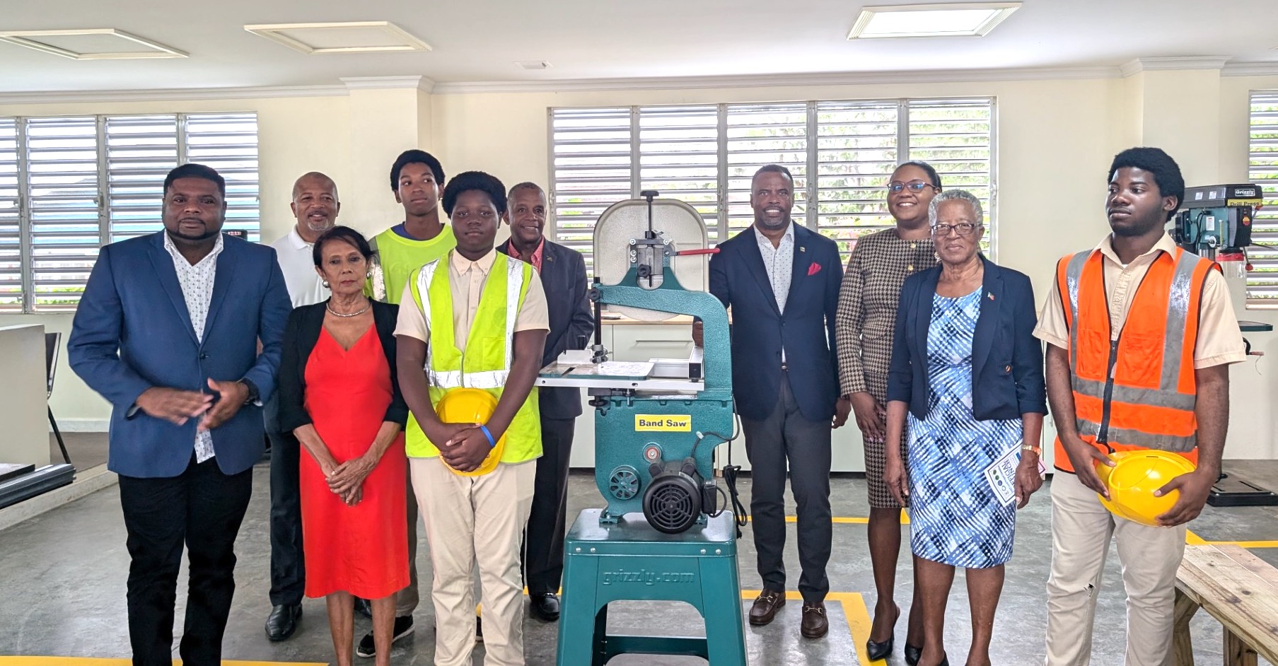 Commonwealth Local Government Forum Launches TVET Project at Gingerland Secondary School