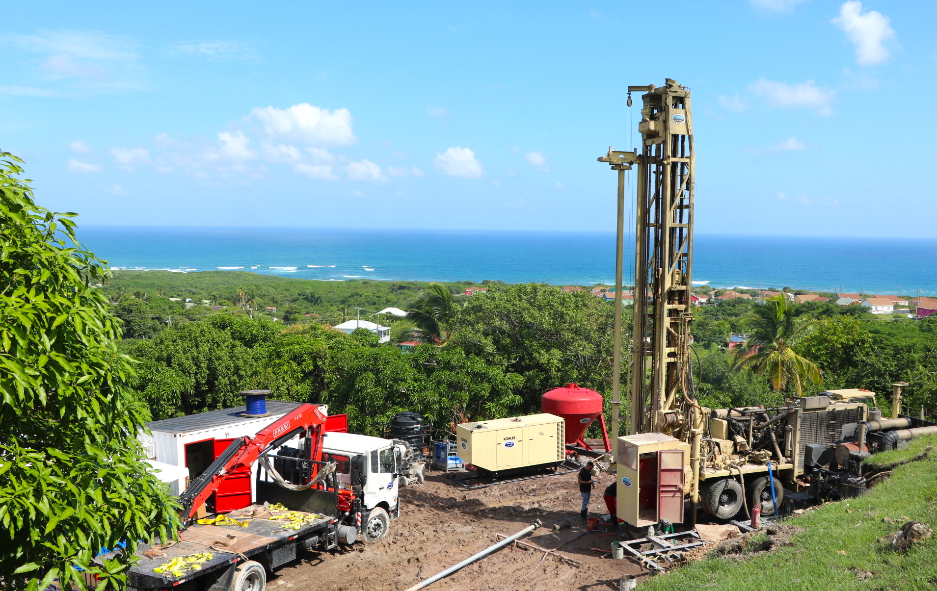 Nevis Well Drilling Project Achieves Major Success; New Wells to Boost Water Supply Soon
