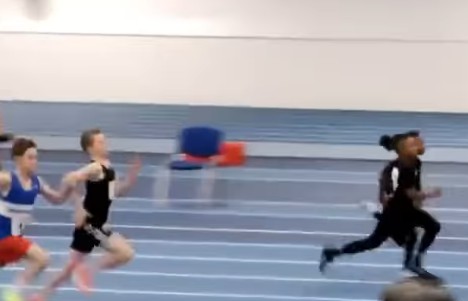 Athletics :  Kim Collins Jr. Shines Bright!