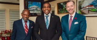 PM Terrance Drew Bids Farewell To US Ambassador With Cocktail Reception
