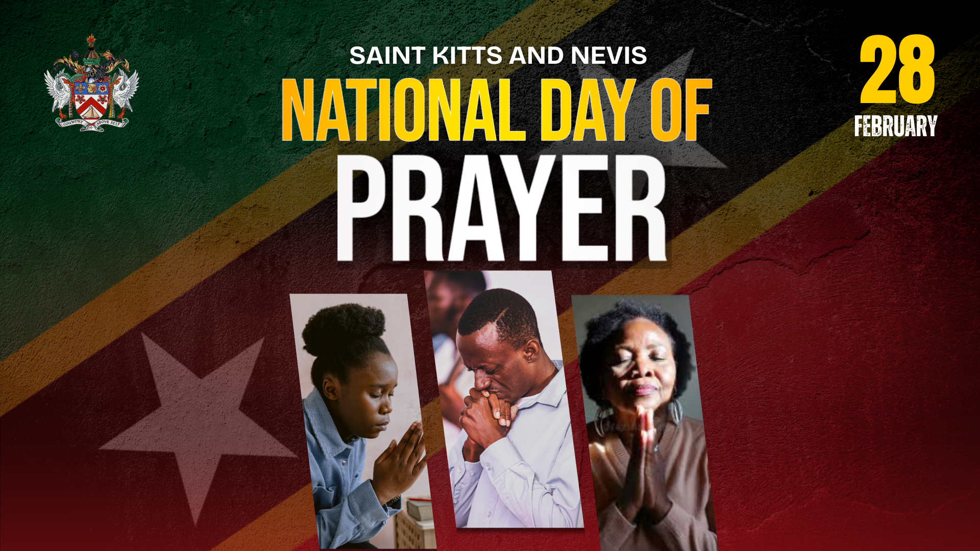 Nevisian Public Encouraged to Participate in the National Day of Prayer on Friday 28