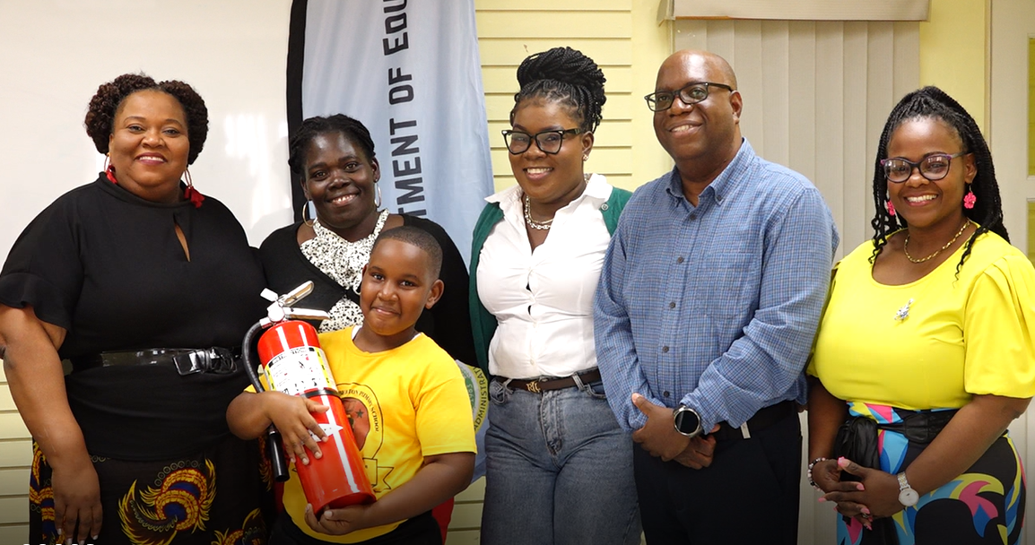 Nevis Schools Receive Fire Extinguishers Under CDEMA’s Safe School Programme