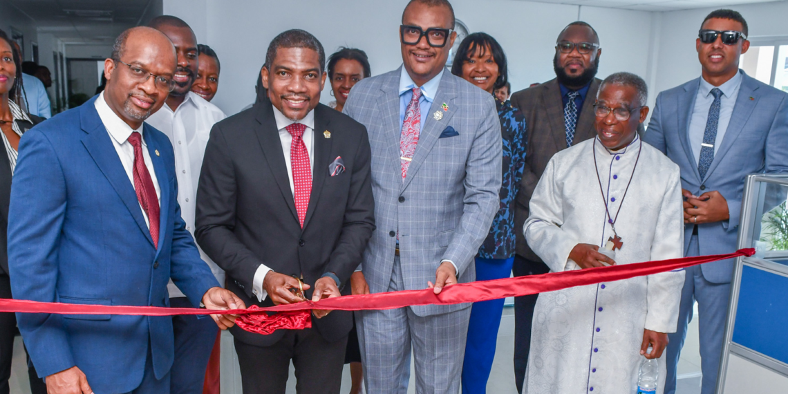 Prime Minister Drew Opens New CIU Headquarters, Emphasizes its Critical Role in National Development