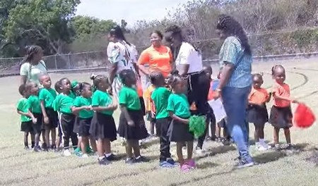 Athletics :  Orange House Wins at Inez France Preschool Sports Meet