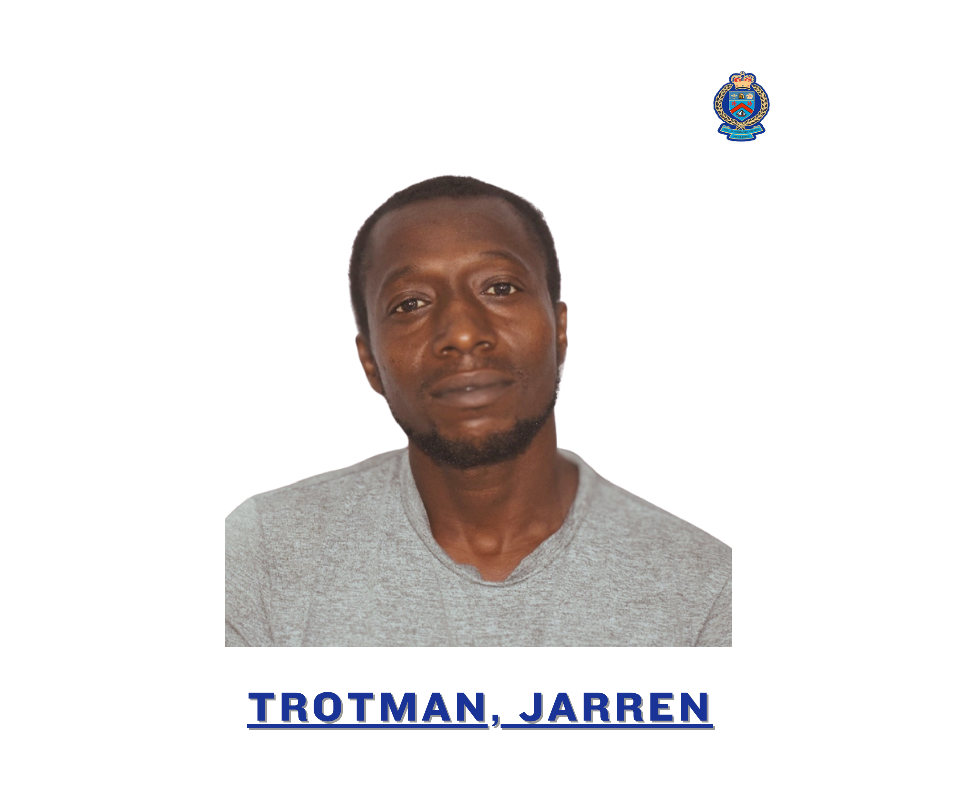 Jarren TrotmanCharged with Possesion with Intent