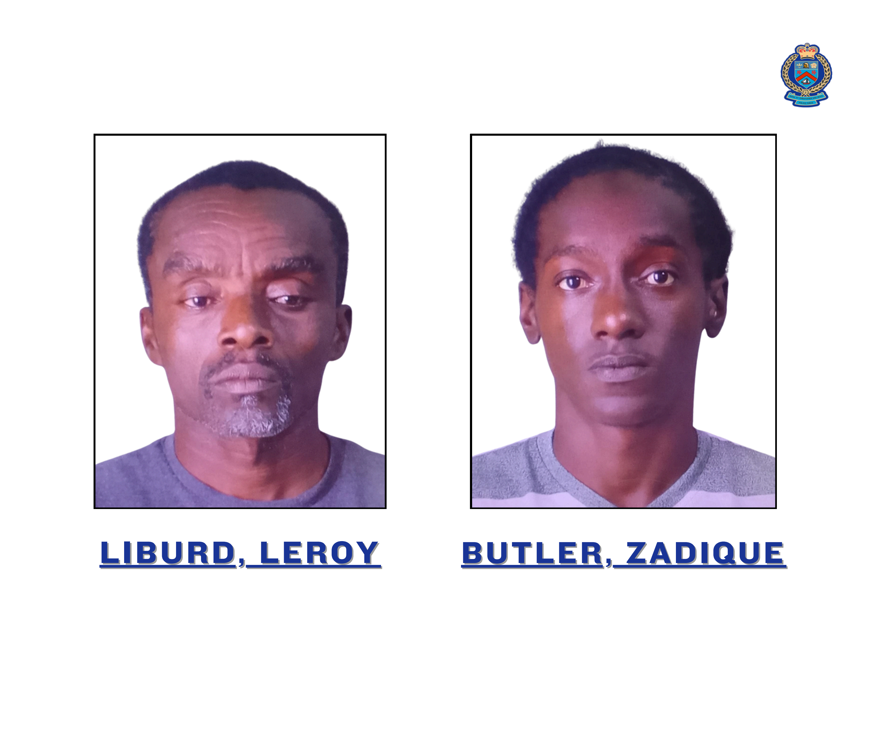Police Charge Liburd & Butler with Possesion with Intent