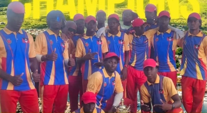Cricket :  Antigua & Barbuda-Leewards Under 19 Champions