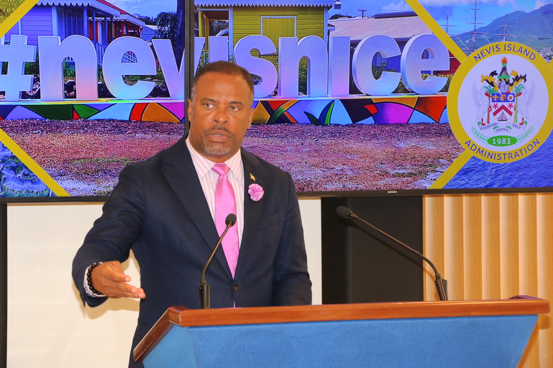 Premier Brantley Warns Citizens to Brace for Impact of Global Economic Instability