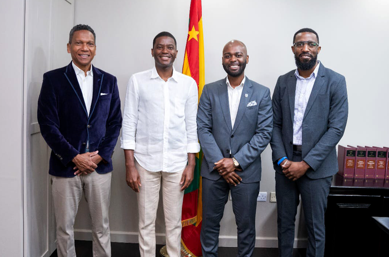 Cricket West Indies President Dr Kishore Shallow Leads Delegation to Grenada