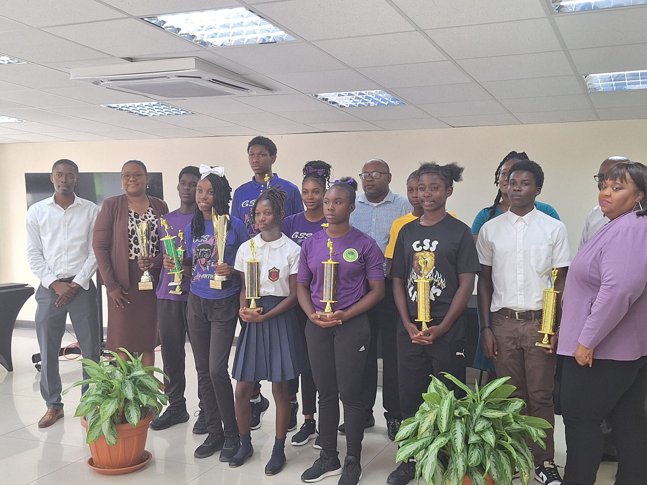 Athletics : INTER high Schools Champions Awarded