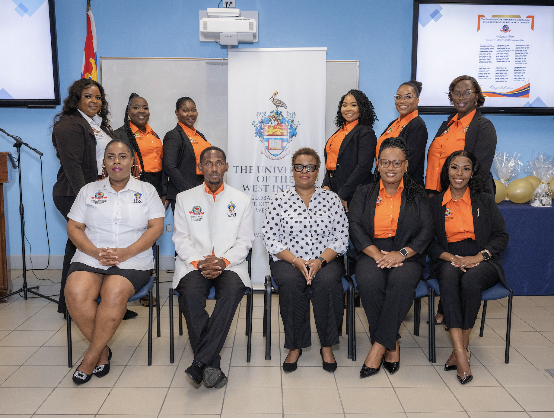 The UWI Global Campus St. Kitts and Nevis Guild Executive Hosts Honour Roll and Handing-Over Ceremony