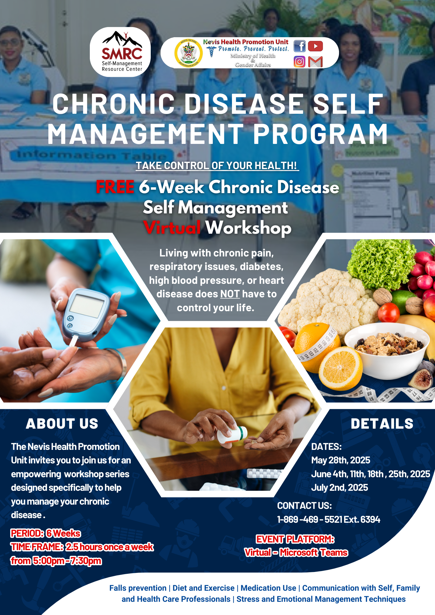 Upcoming Virtual Chronic Disease Self-Management Program