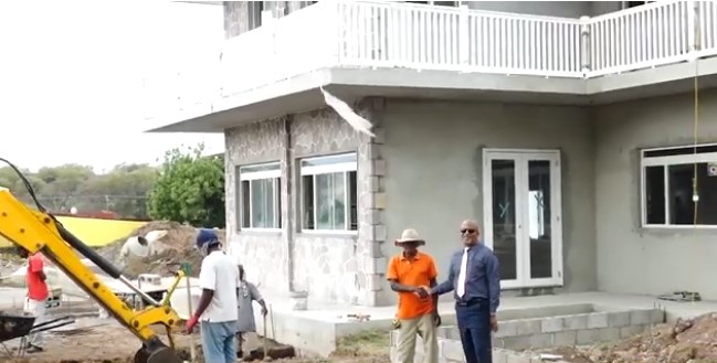 Minister Brand Hails Local Investor, Calls Stoney Grove Construction Project a Sign of Confidence in Nevis Economy