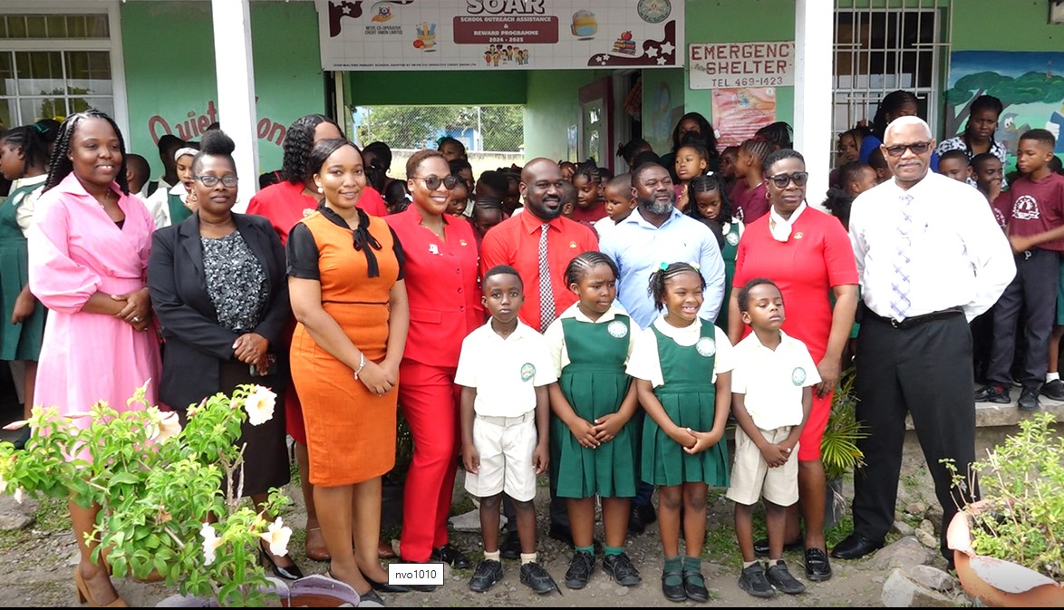 Nevis Cooperative Credit Union Adopts the First Two Primary Schools Under SOAR Initiative