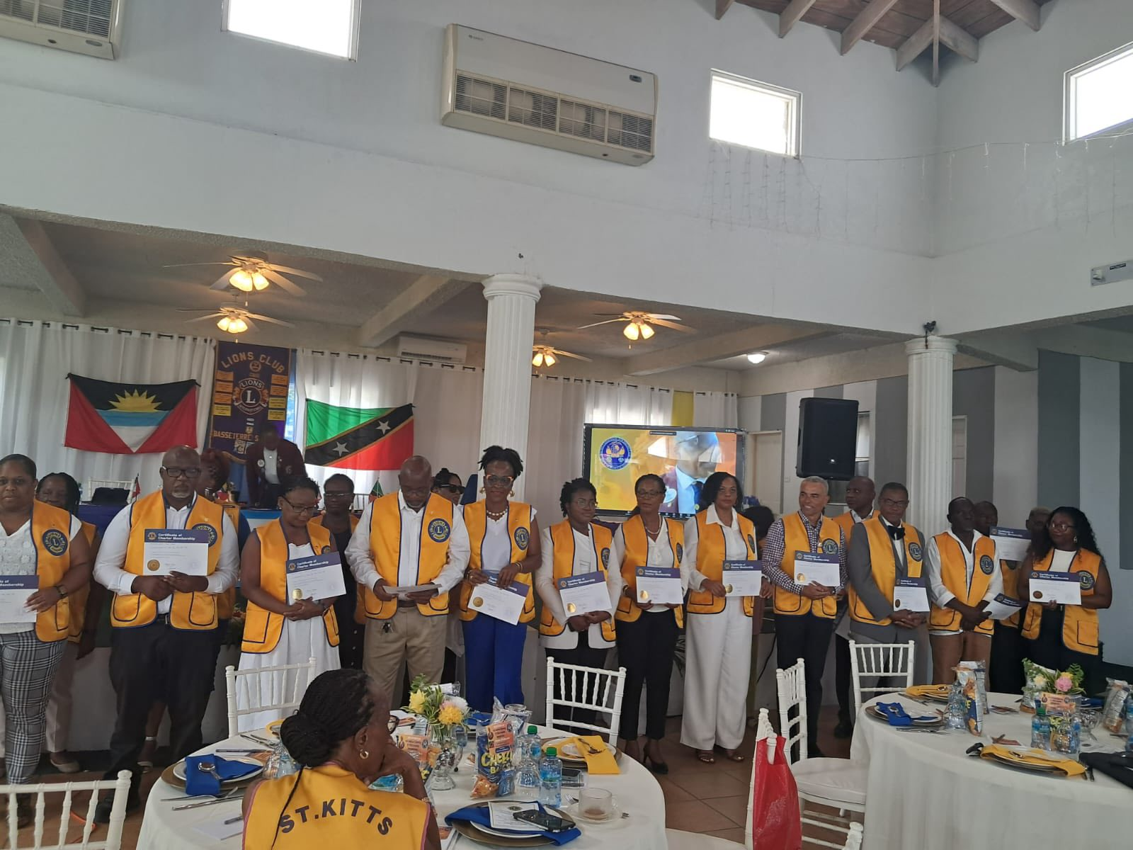 Reactivated Lions Club – Queen City Nevis Lions Club