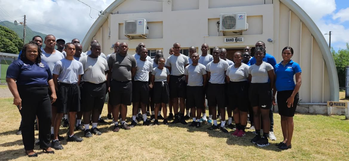 RSCNPF’s National Intervention Team Inspires SKNDF Recruits