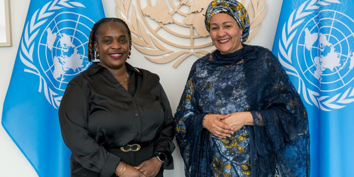 Minister Of Sustainable Development, Environment, and Climate Action Meets with UN Deputy Secretary-General to Deepen Partnership on The National Sustainable Island State Agenda (SISA) And Champion Action for Global SIDS