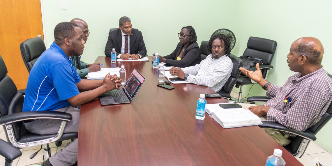 Prime Minister Dr Drew Meets With NEMA Leadership on Tropical Storm Erin