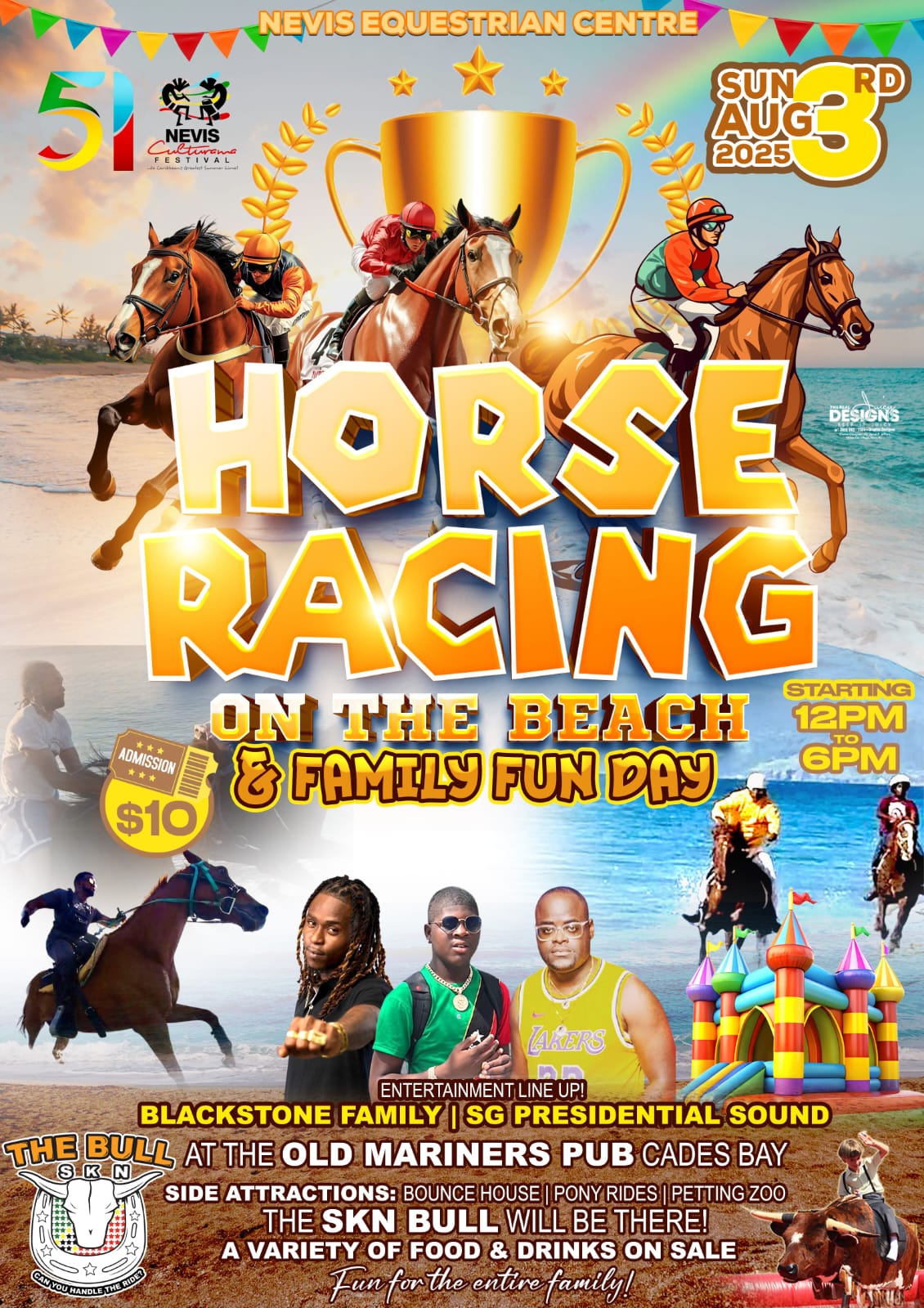 Horse Racing Returns to Cades Bay This Sunday