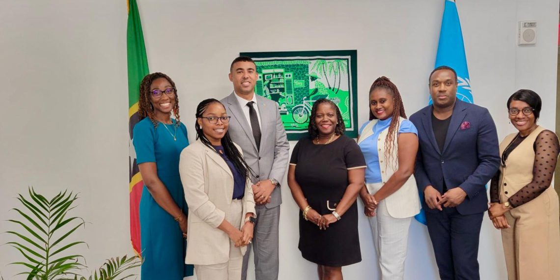 Minister of Justice and Legal Affairs Pays Call on Permanent Mission of St. Kitts and Nevis to the United Nations