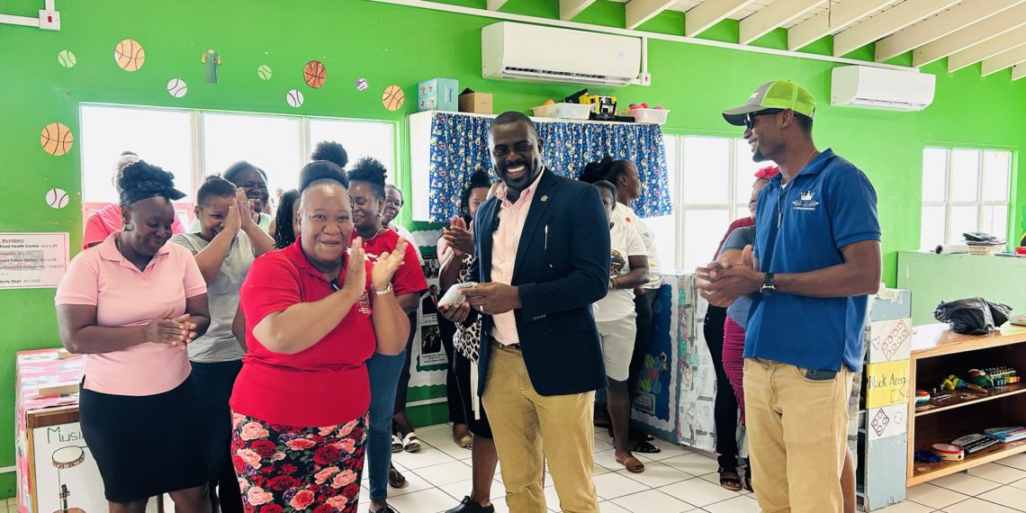 Cool Classrooms, Fresh Start: Minister Duggins Donates AC Units to Old Road Day Care Centre