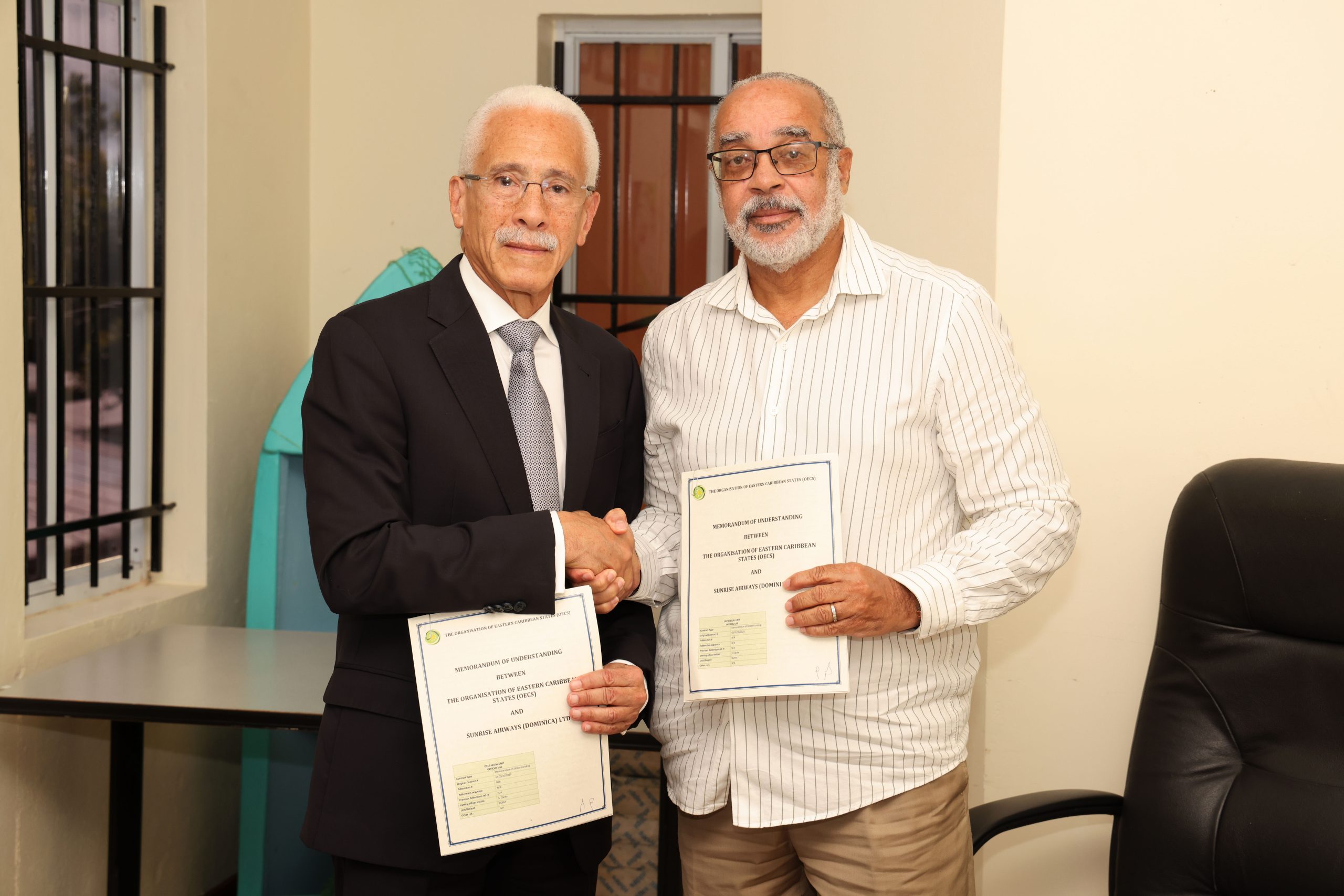 OECS and Sunrise Airways Sign Landmark MOU to Transform Eastern Caribbean Air Connectivity and Integration