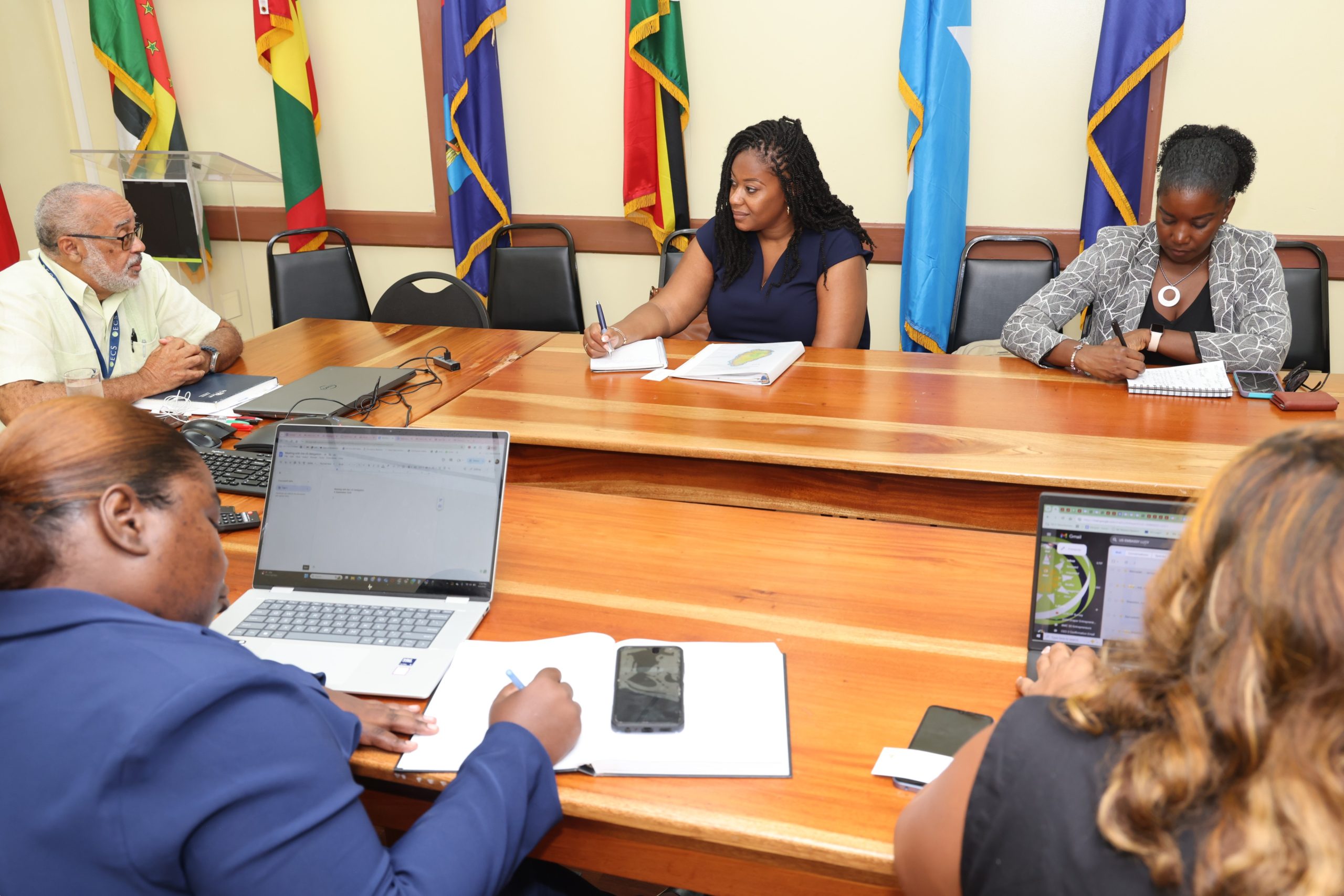 U.S. Delegation Pays Courtesy Visit on the OECS Commission