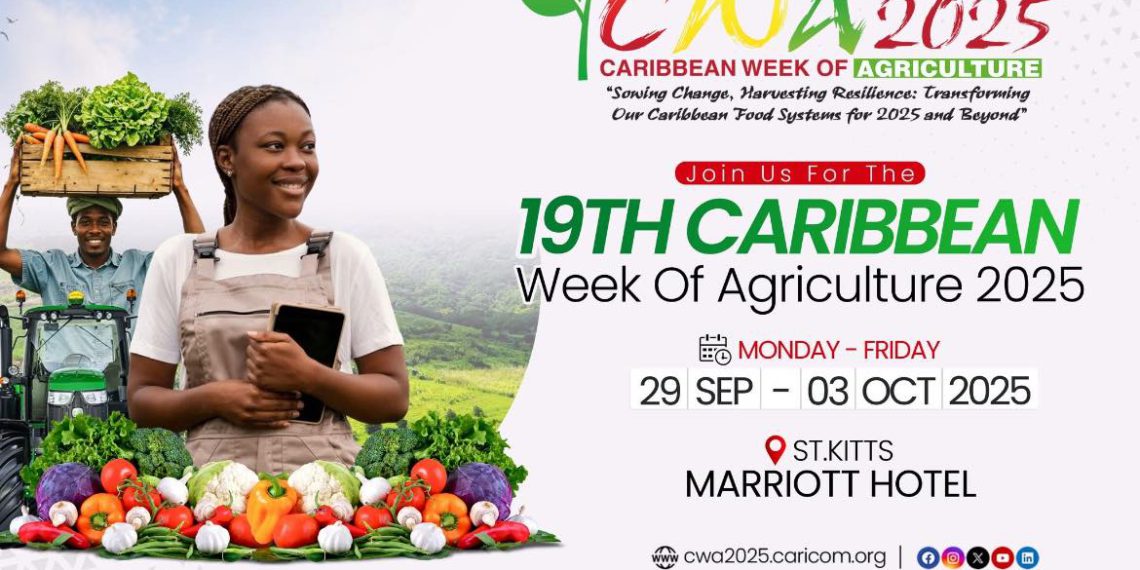 CWA2025 Platform to Position St. Kitts-Nevis as The Region’s Agricultural Hub, Says Minister Duggins