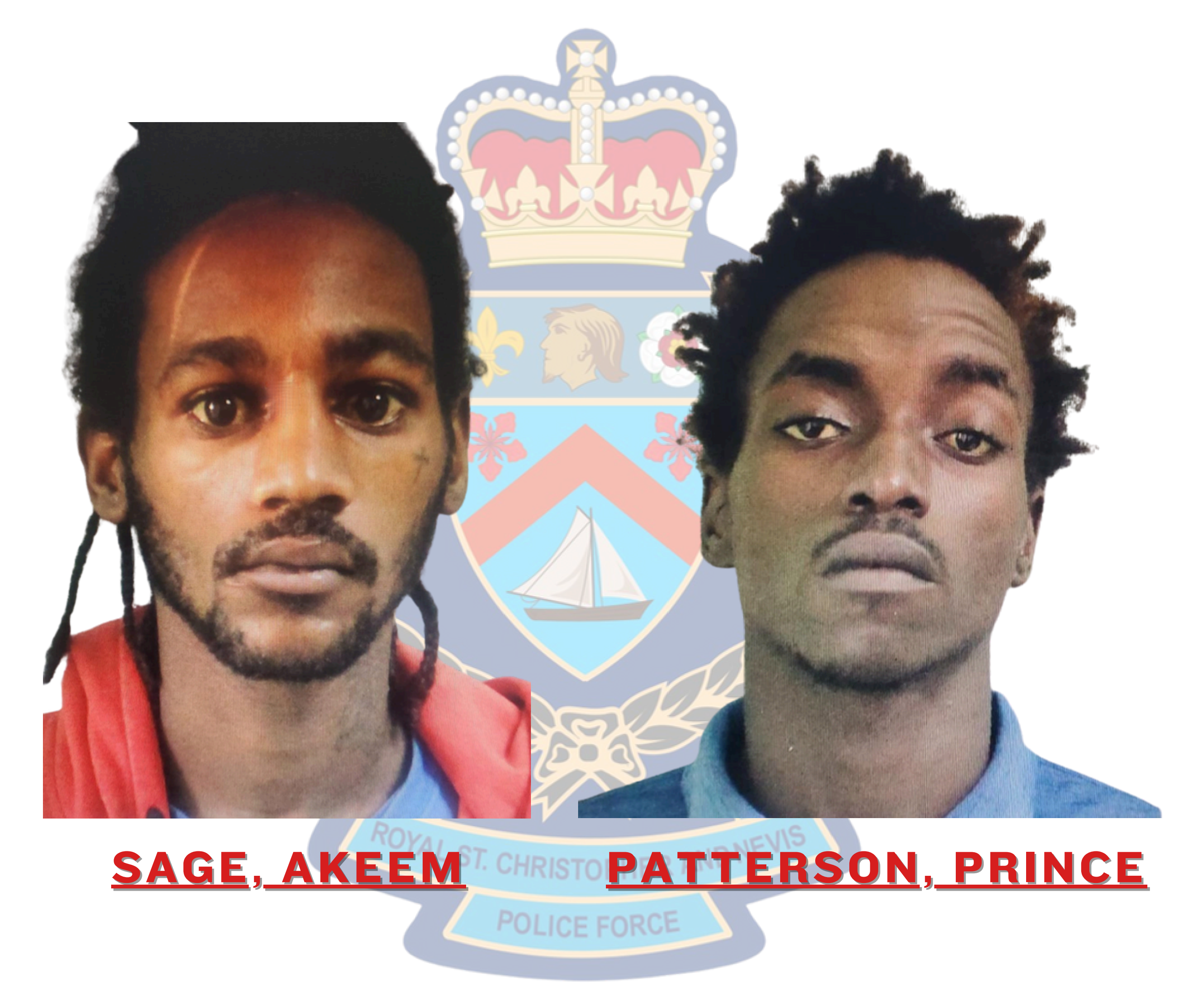 Akeem Sage and Prince Patterson Sentenced for Armed Robberies