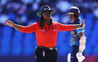 Trailblazing Jamaican Umpire Joins Elite Line-Up for Women’s World Cup Semi-Finals