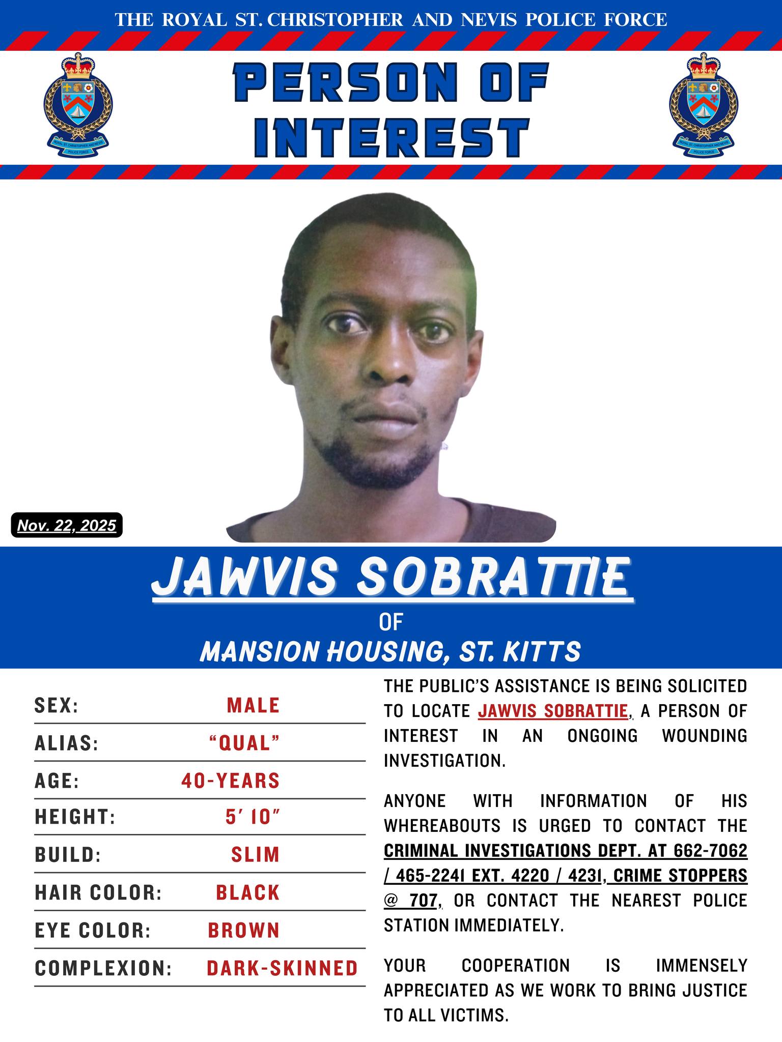 Jawvis Sobrattie : Person of Interest
