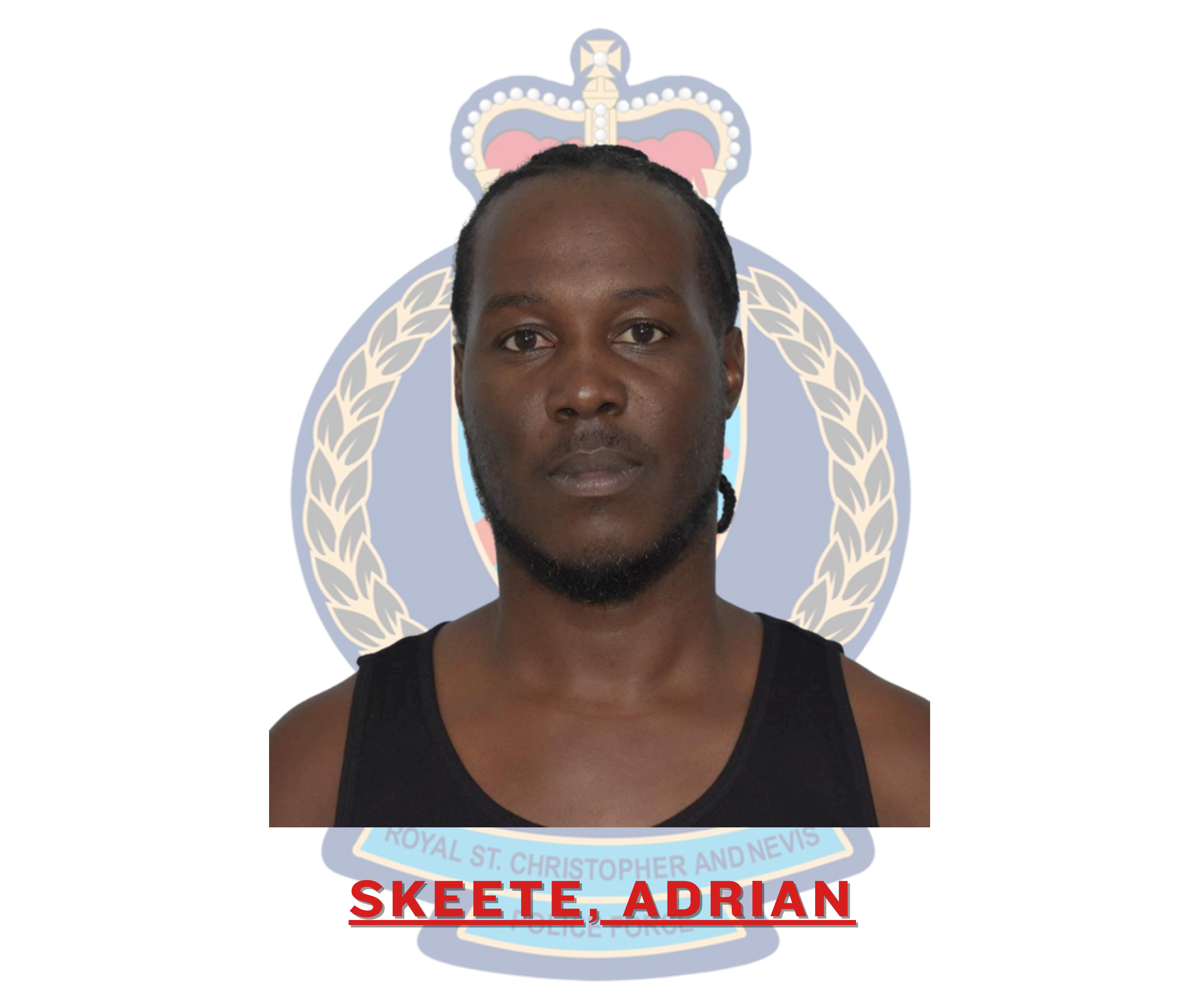 Adrian Skeete Charged with Battery and Resisting Arrest