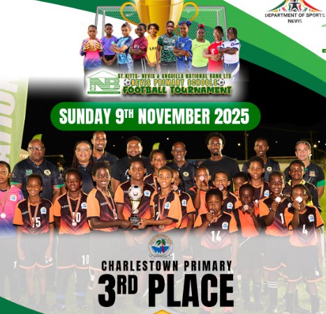 Football  : Charlestown Primary Claims Third Place in National Bank Tournament