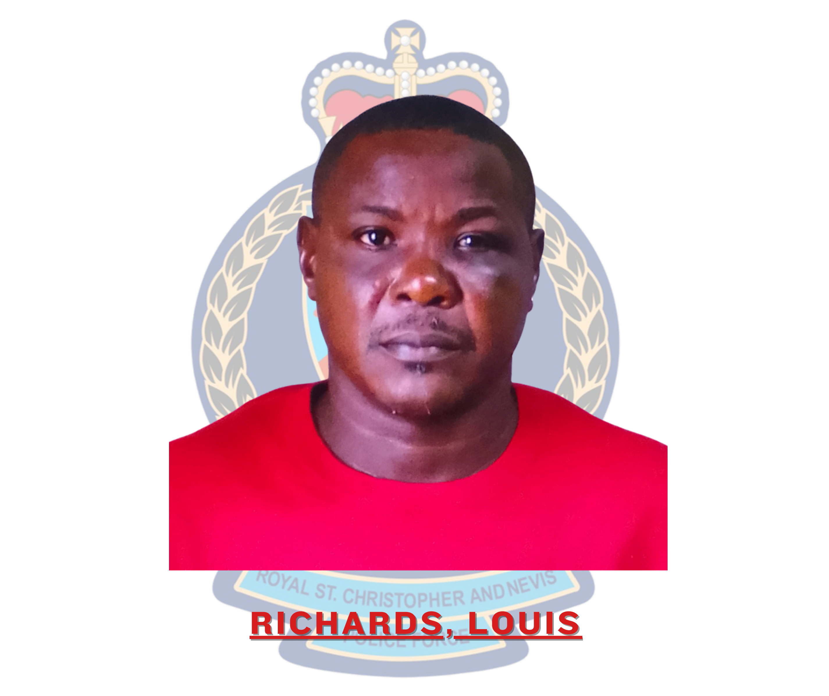 Louis Richards Arrrested and  Charged for Multiple Offences