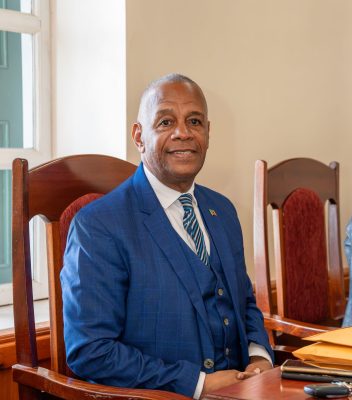 Honourable Eric Evelyn Serves as Acting Premier of Nevis