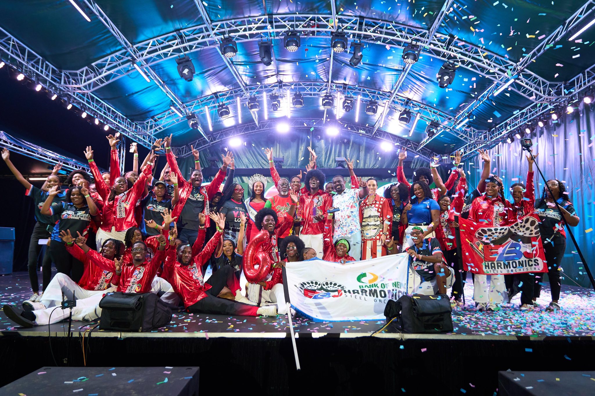 Bank of Nevis EBJ Harmonics Steel Orchestra Captures Sixth Consecutive Panorama Title