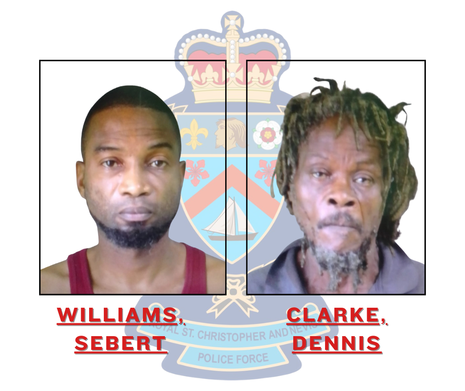 Dennis Clarke and Sebert Williams Sentenced for Multiple Offences