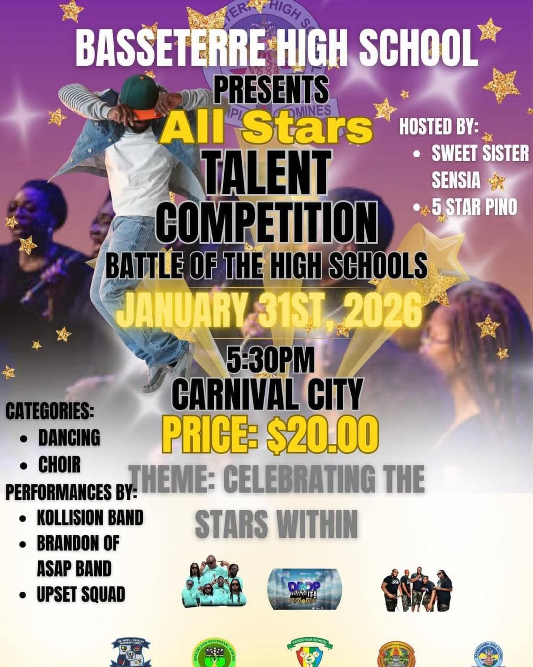 Five High Schools Registered for “All Stars Competition” on January 31, 2026