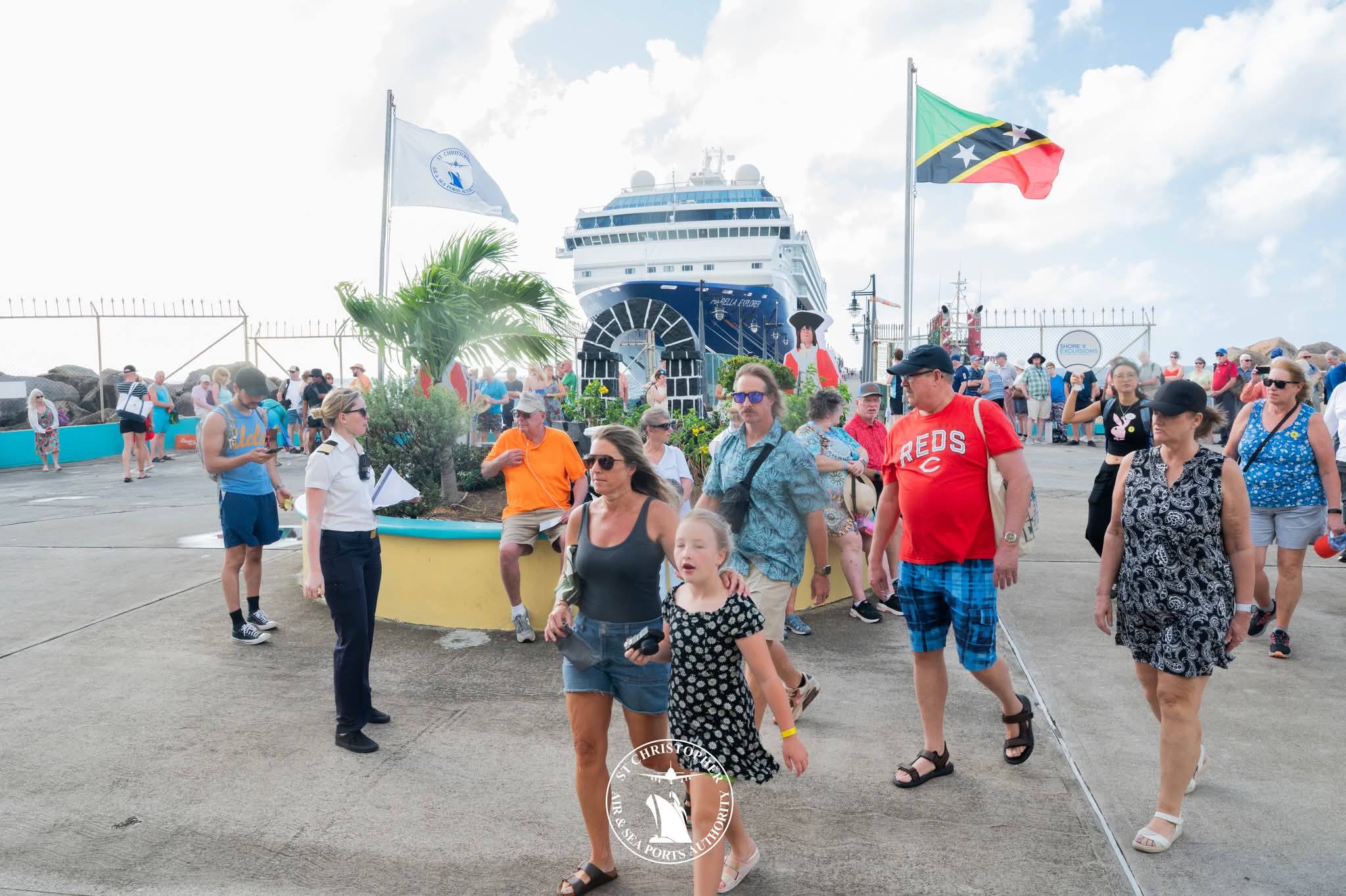 Over 11,000 Cruise Passengers Arrive in St. Kitts as Weekly Total Surpasses 33,000
