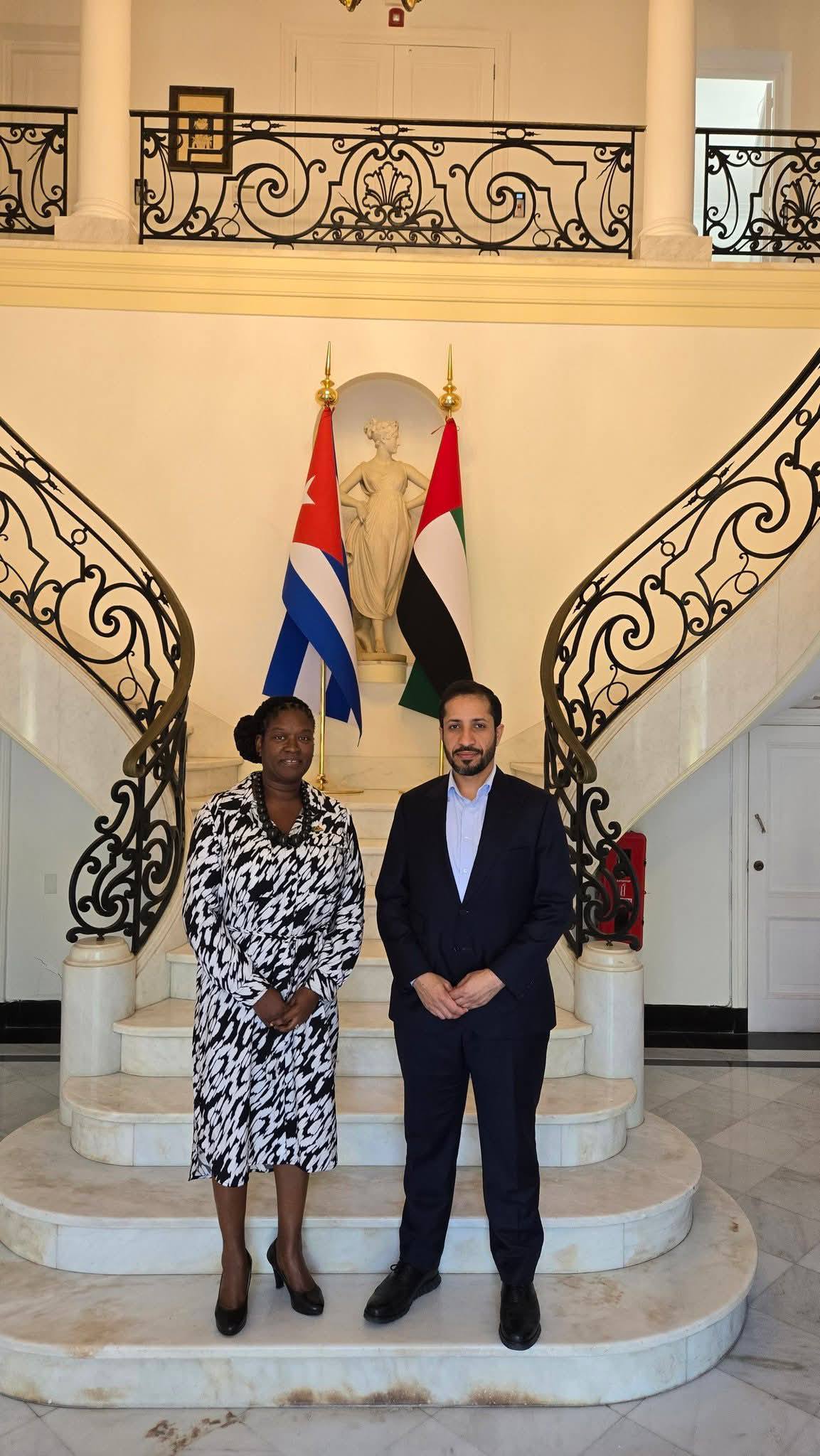 St. Kitts and Nevis’ Ambassador to Cuba Discusses Bilateral Relations with UAE and Norwegian Counterparts in Havana