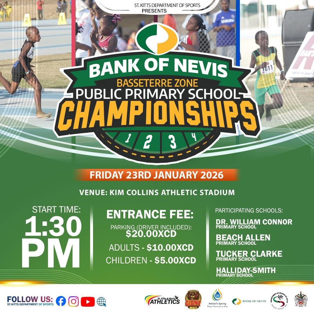 The Bank of Nevis Limited Supports Development of Young Athletes
