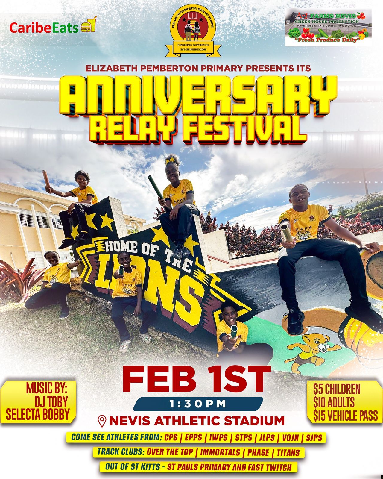 Elizabeth Pemberton Primary School to Host Anniversary Relay Festival