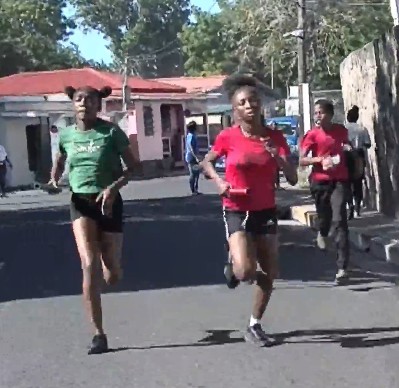 Blue House Claims Road Relay Glory at Charlestown Secondary School