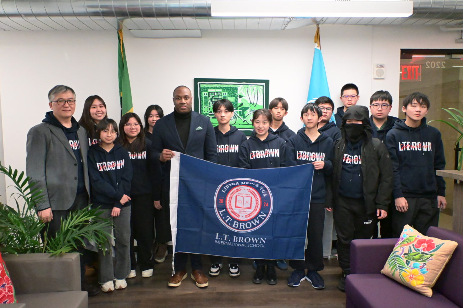 Government of Saint Kitts and Nevis Strengthens Bilateral Relations with Taiwan Through Student Visit to UN Mission