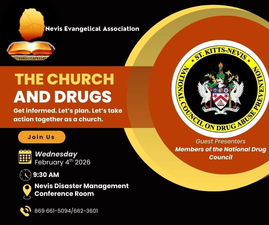 Nevis Evangelical Association Calls Faith Leaders to Action on Drug Impact