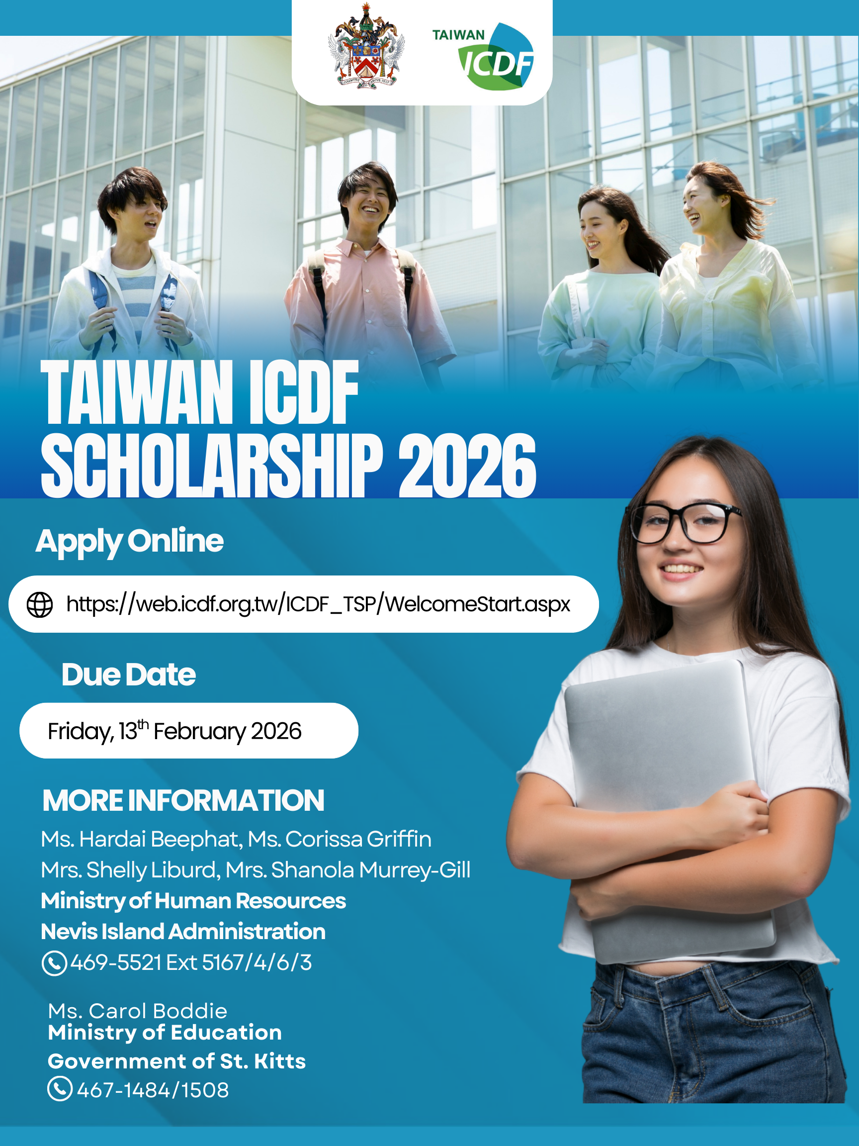Taiwan (ICDF) Scholarships 2026 Open for Applications