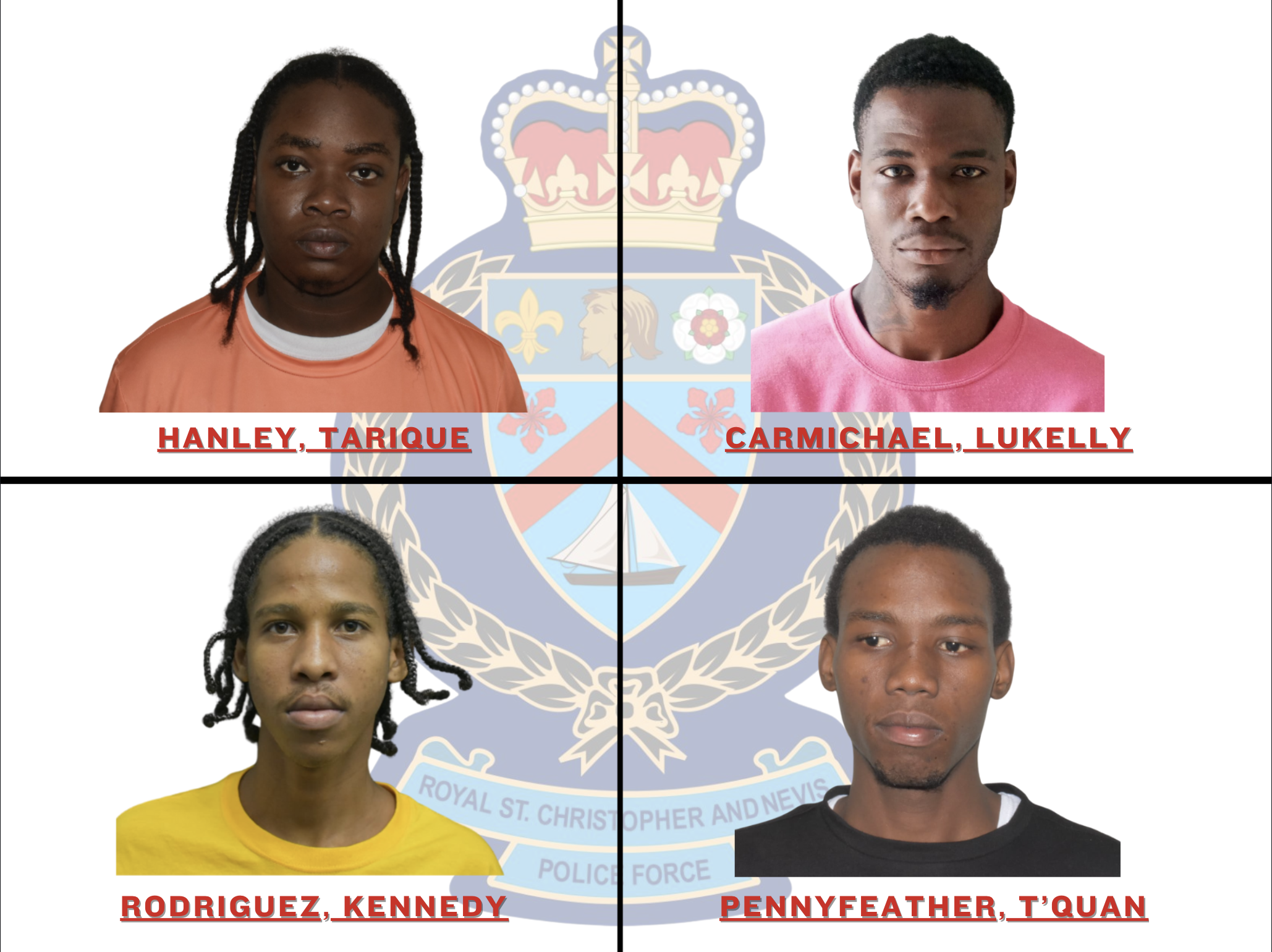 Four Men Sentenced to Prison for Assault and Robbery