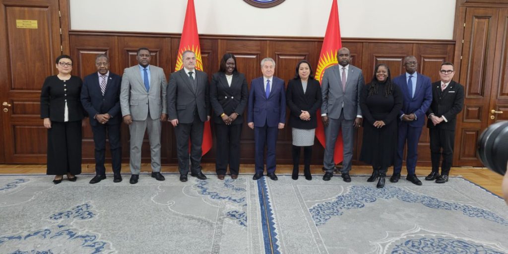 St. Kitts and Nevis Participates in High Level Meeting with President of Kyrgyzstan in Bishkek Kyrgyzstan
