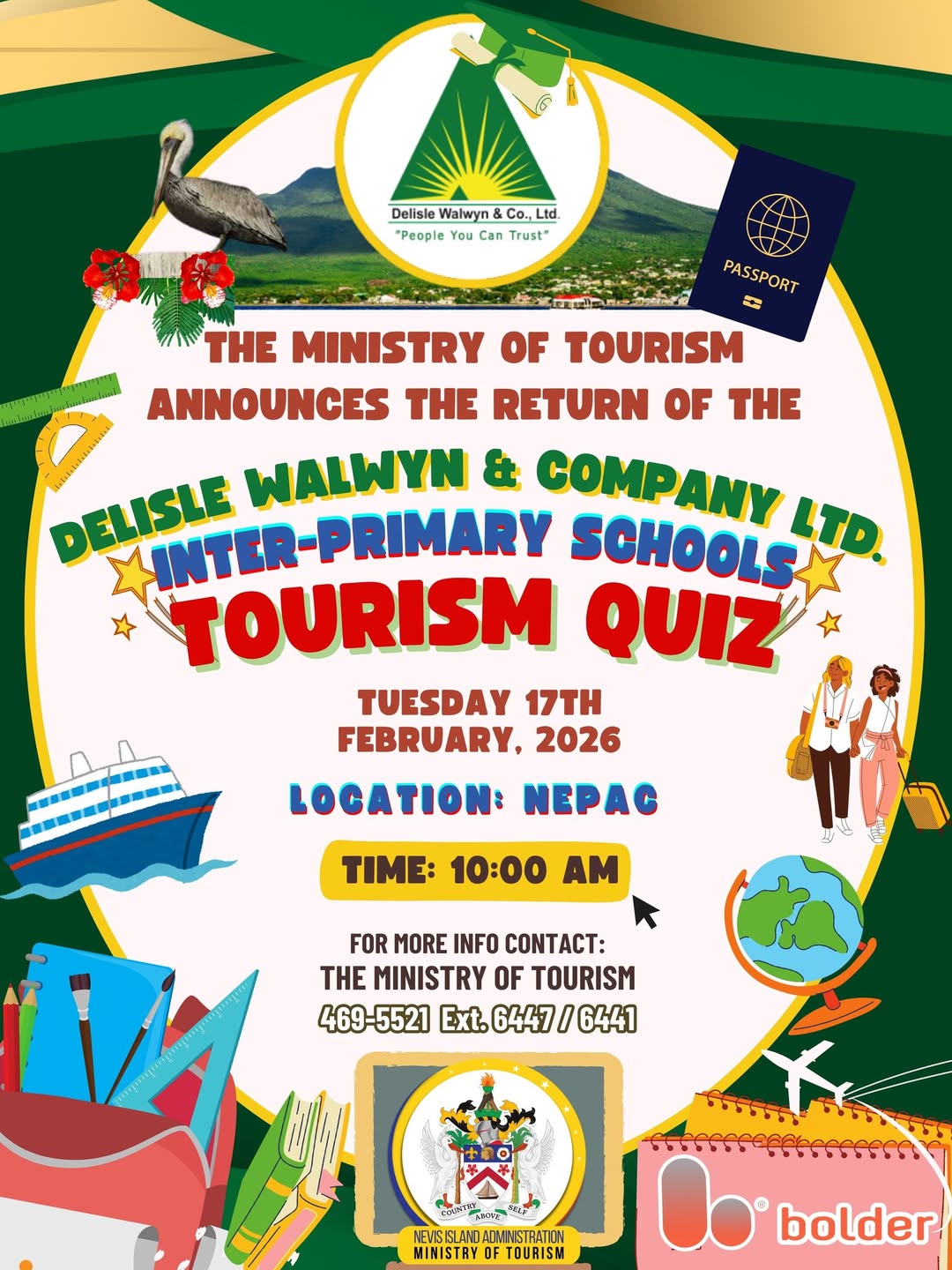 Inter-Primary Schools Tourism Quiz Returns to NEPAC