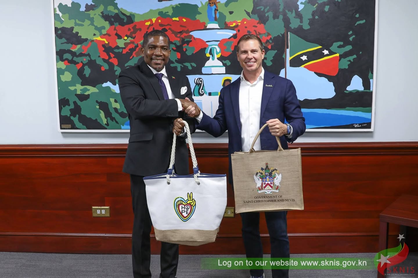 Sandals and Beaches Resorts Senior Management Delegation Visits St. Kitts